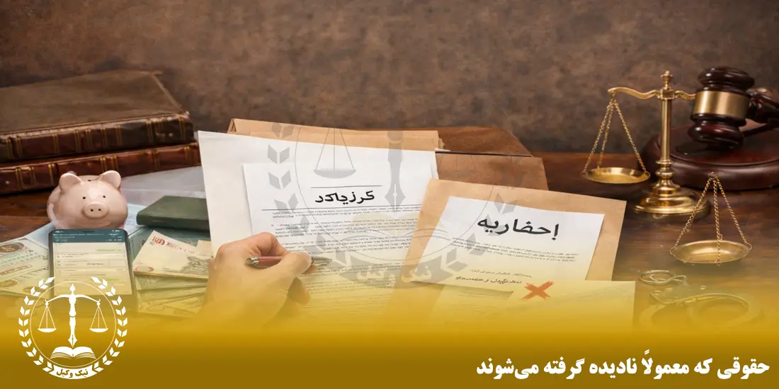 حقوقی که معمولاً نادیده گرفته می‌شوند