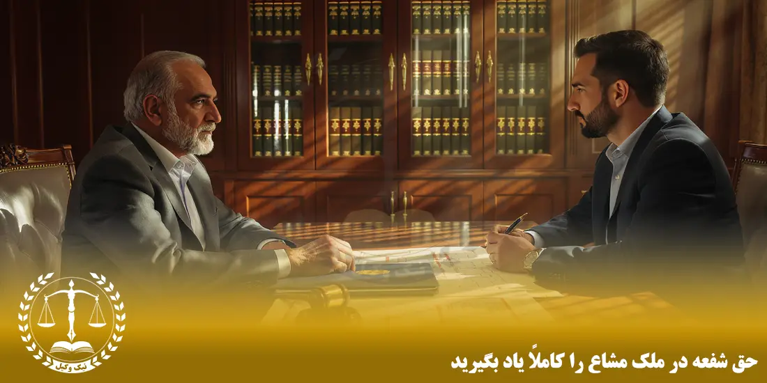 حق شفعه در ملک مشاع را کاملاً یاد بگیرید حق شفعه در ملک مشاع را کاملاً یاد بگیرید